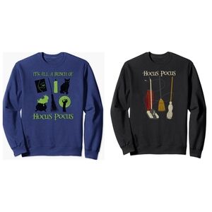 Halloween Disney Hocus Pocus Sweatshirt Bundle
